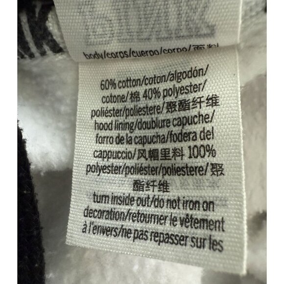 Victorias Secret Pink Sherpa Lined White Logo Hoodie Size Small - Picture 5 of 7